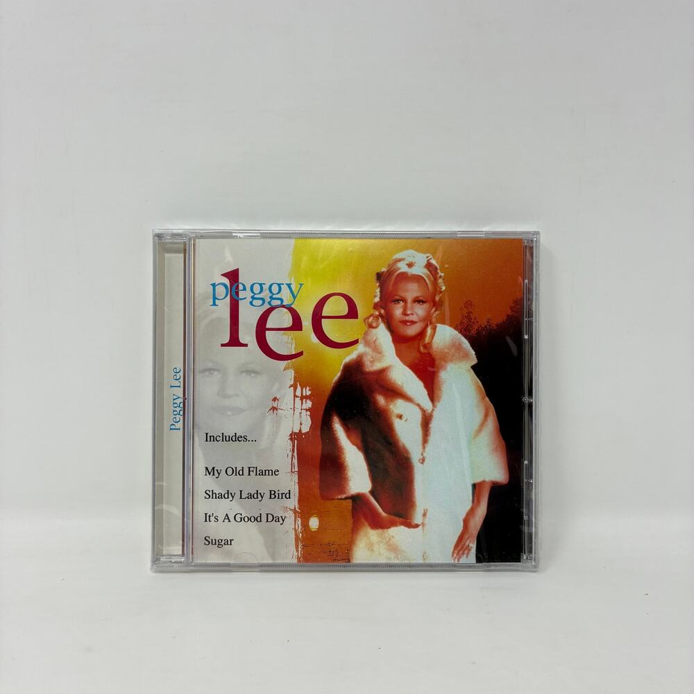 Peggy Lee CD Jazz Self Titled Brand New Sealed Sugar It's a Good Day 1940s